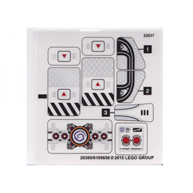 sticker sheet for set 70168 - 20385 6105658