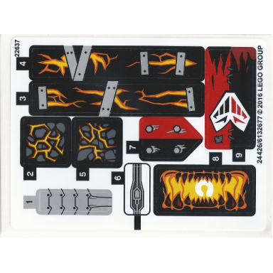 sticker sheet for set 70316 - international version - 24426 6132677