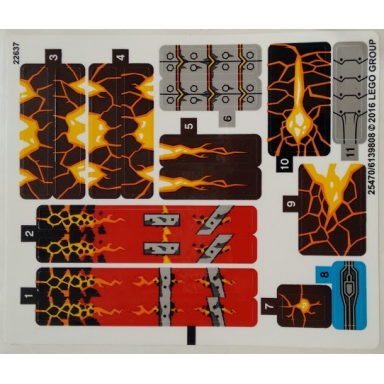 sticker sheet for set 70321 - 25470 6139808