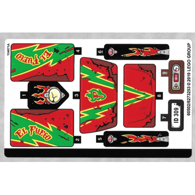 sticker sheet for set 70421 - 60502 6273253