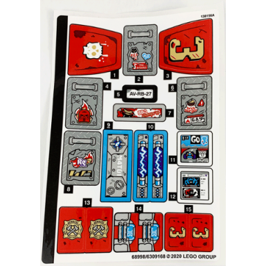 sticker sheet for set 70436 - 68998 6309168