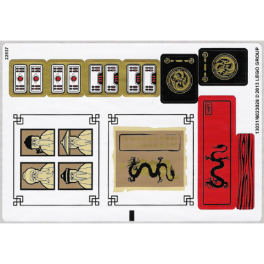 sticker sheet for set 70505 - 13031 6023028