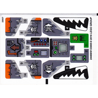 sticker sheet for set 70601 - international version - 24469 6133005