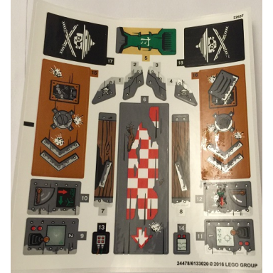 sticker sheet for set 70605 - international version - 24478 6133020