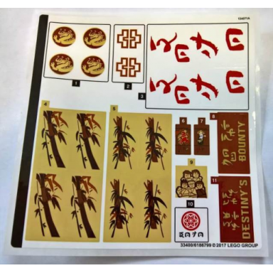 sticker sheet for set 70618 - 33400 6186799