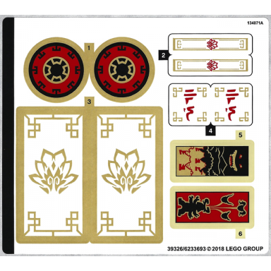 sticker sheet for set 70643 - 39326 6233693