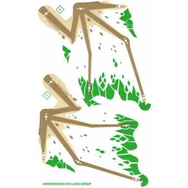 plastic sheet for set 70679 - 49452 6253258