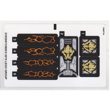 sticker sheet for set 70733 - 21035 6112809