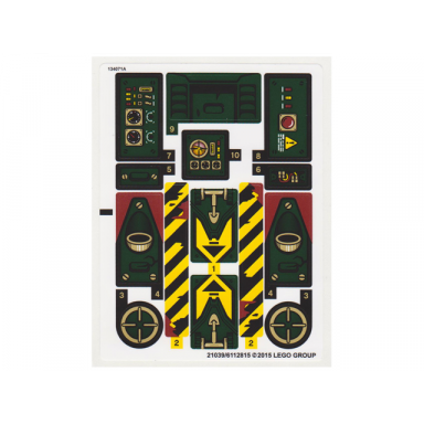 sticker sheet for set 70735 - north american version - 21039 6112815