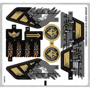 sticker sheet for set 70747 - north american version - 19562 6100354