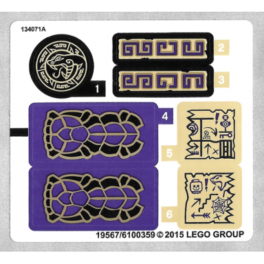 sticker sheet for set 70749 - north american version - 19567 6100359