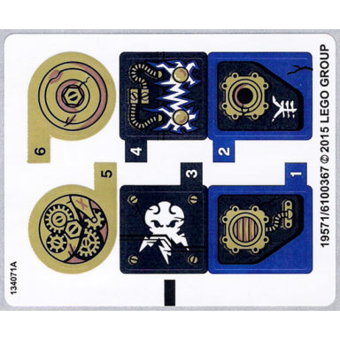sticker sheet for set 70754 - north american version - 19571 6100367