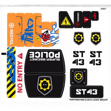 sticker sheet for set 70808 - 16447 6061095