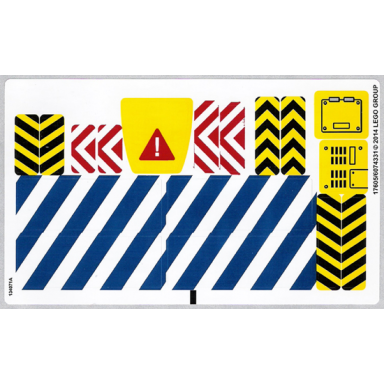 sticker sheet for set 70814 - north american version - 17605 6074331