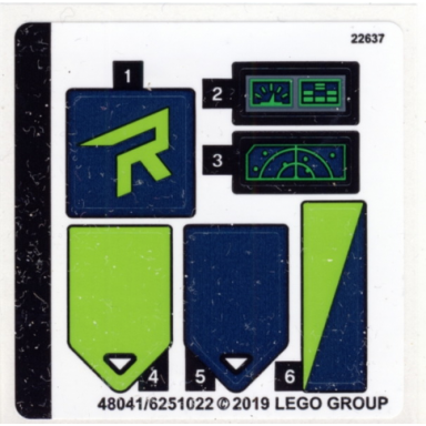 sticker sheet for set 70826 - 48041 6251022