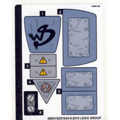 sticker sheet for set 70829 - 48051 6251034