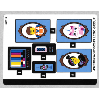 sticker sheet for set 70831 - 48070 6254867