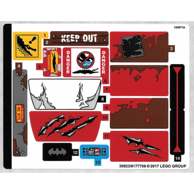 sticker sheet for set 70907 - 30823 6177706