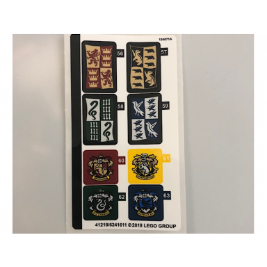 sticker sheet for set 71043 sheet 4 - 41218 6241611