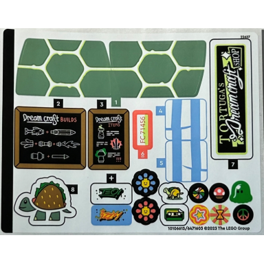 sticker sheet for set 71456 - 10106615 6471603