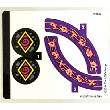 sticker sheet for set 71478 - 10108713 6487159