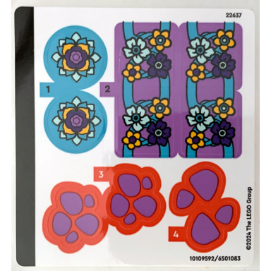 sticker sheet for set 71481 - 10109592 6501083