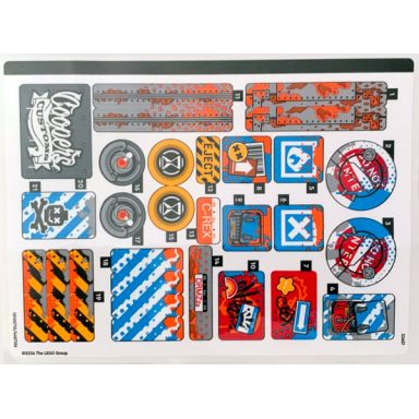 sticker sheet for set 71484 - 10108710 6487156