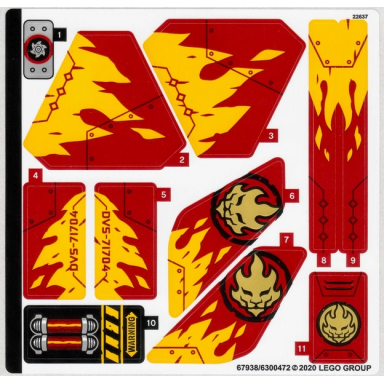 sticker sheet for set 71704 - 67938 6300472
