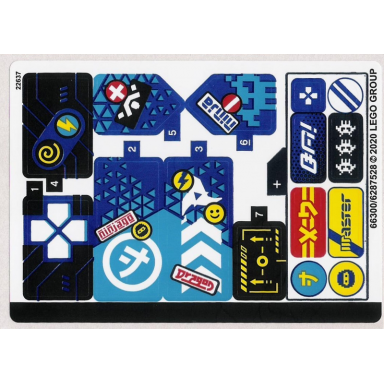 sticker sheet for set 71711 - 66300 6287528