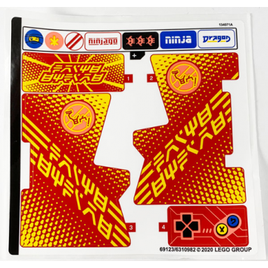 sticker sheet for set 71714 - 69123 6310982