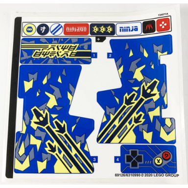 sticker sheet for set 71715 - 69126 6310990
