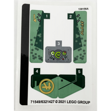 sticker sheet for set 71745 - 71549 6321427
