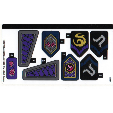 sticker sheet for set 71771 - 10001119 6385504