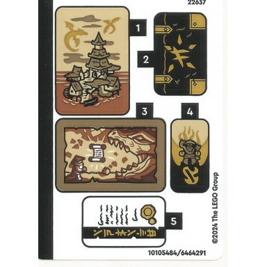 sticker sheet for set 71819 - 10105484 6464291