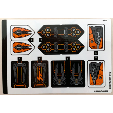 sticker sheet for set 71821 - 10108436 6484990