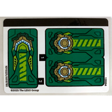 sticker sheet for set 71828 - 10110231 6518780