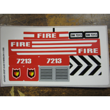 sticker sheet for set 7213 - 89511 4578506