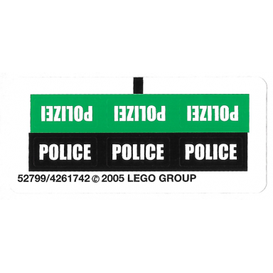 sticker sheet for set 7235-1 - 52799 4261742