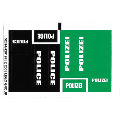 sticker sheet for set 7236-1 - 52814 4261995