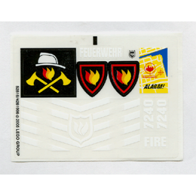sticker sheet for set 7240 - 52816 4261996