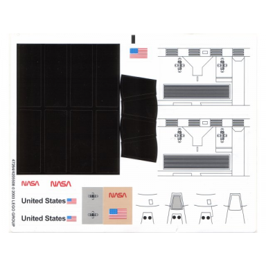 sticker sheet for set 7468 - sheet 1 47264 4205508