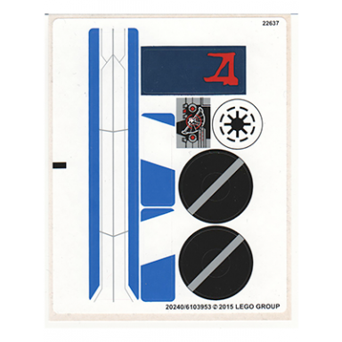 sticker sheet for set 75087 - international version - 20240 6103953