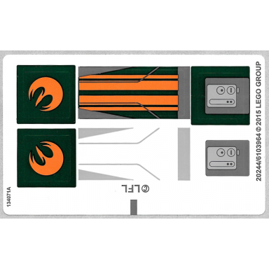 sticker sheet for set 75090 - north american version - 20244 6103964