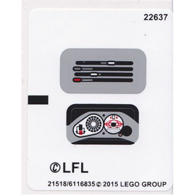 sticker sheet for set 75091 - international version - 21518 6116835