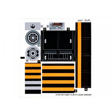 sticker sheet for set 75102 - international version - 21531 6116847