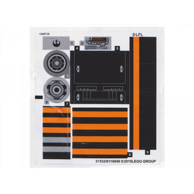sticker sheet for set 75102 - north american version - 21532 6116848