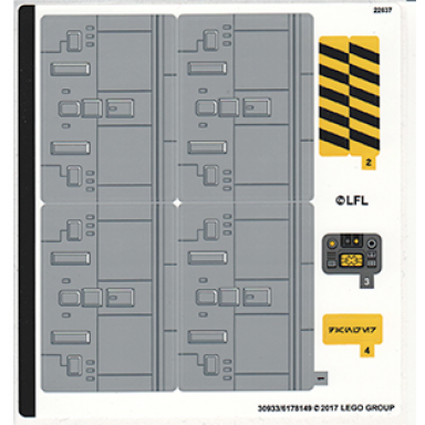 sticker sheet for set 75172 - international version - 30933 6178149