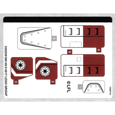 sticker sheet for set 75182 - 33525 6188149