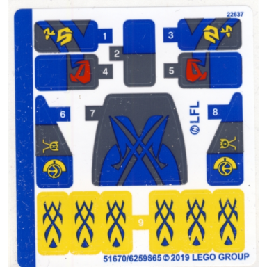 sticker sheet for set 75258 - 51670 6259665