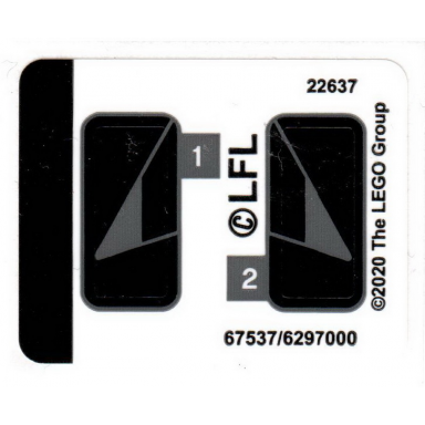 sticker sheet for set 75274 - 67537 6297000